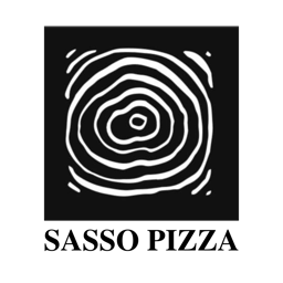 Sasso Pizza logo.